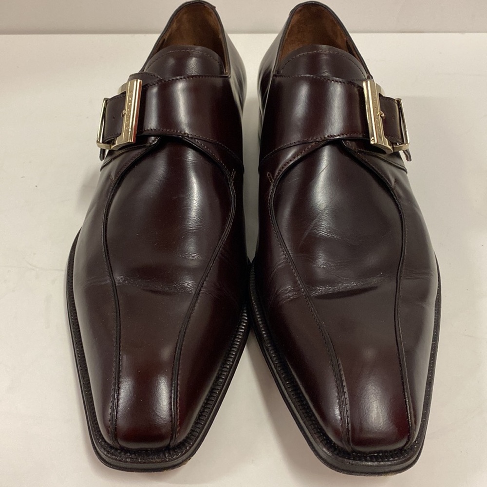 CAPORICCI Dark Brown Calf loafer size 9.